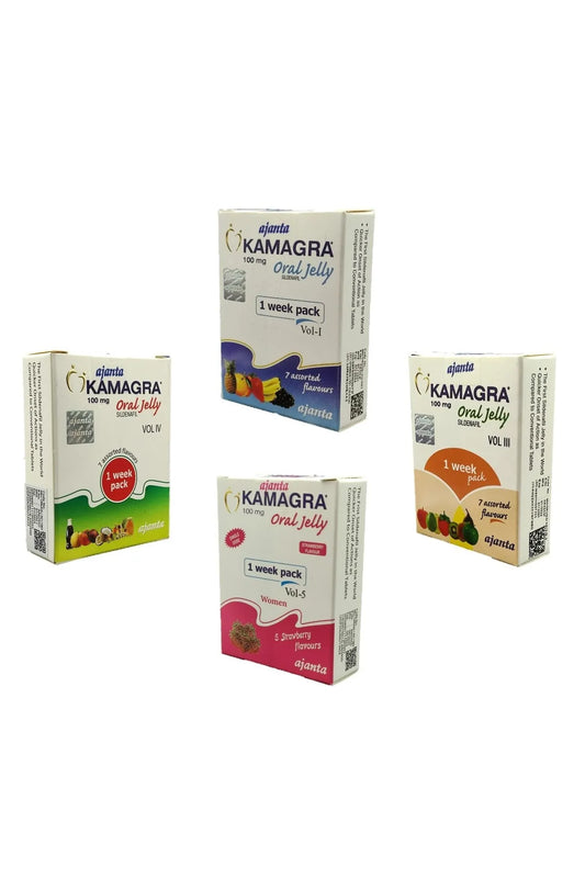 Kamagra Oral Jelly – Convenient Single-Dose Sachets 1 box 7st (1week)