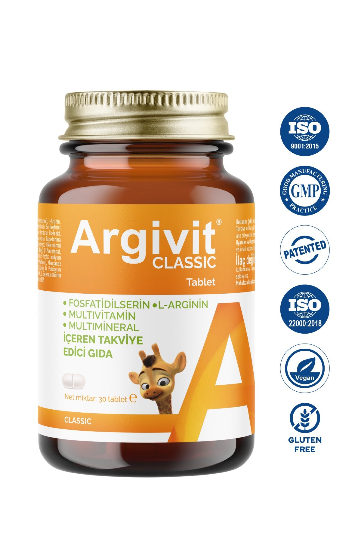 Argivit Classic 3 x 30 Tablets – Advanced Nutritional Support