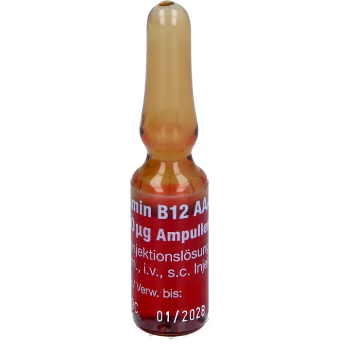 Vitamin B12 1000 μg/ml Ampoule cyanocobalamin Injektion 10X1ml