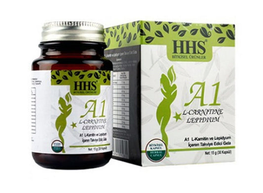 L-Carnitine & Lepidium HHS A1 – Energy Support & Metabolism Booster