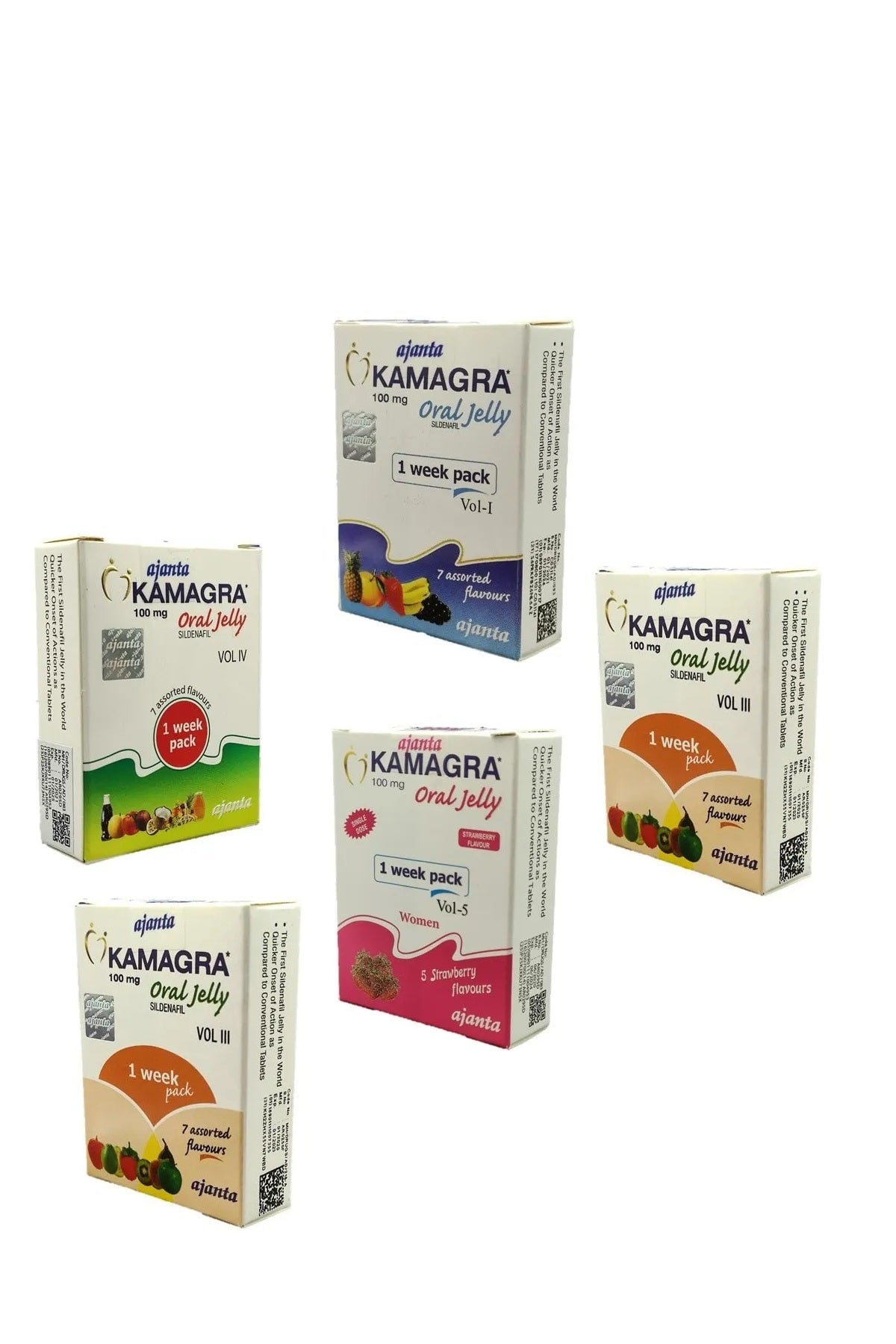 Kamagra Oral Jelly – Convenient Single-Dose Sachets 1 box 7st (1week)