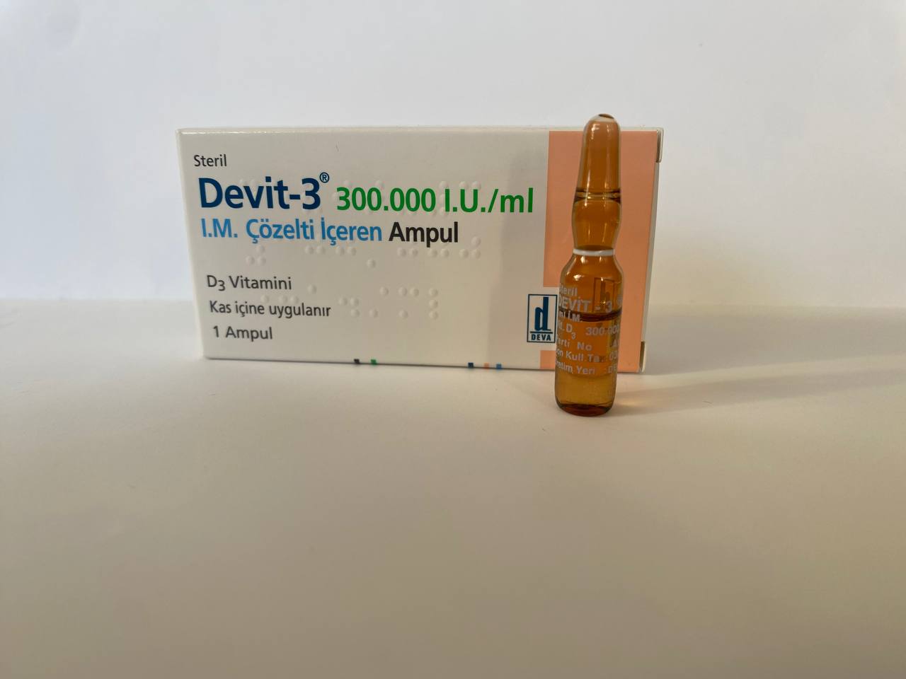 Vitamin D3 300,000 IM IU/ml ampoule 1ml